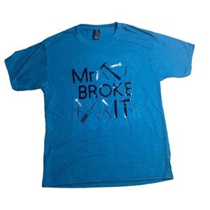 Mr Broke It Funny Boys Tshirt